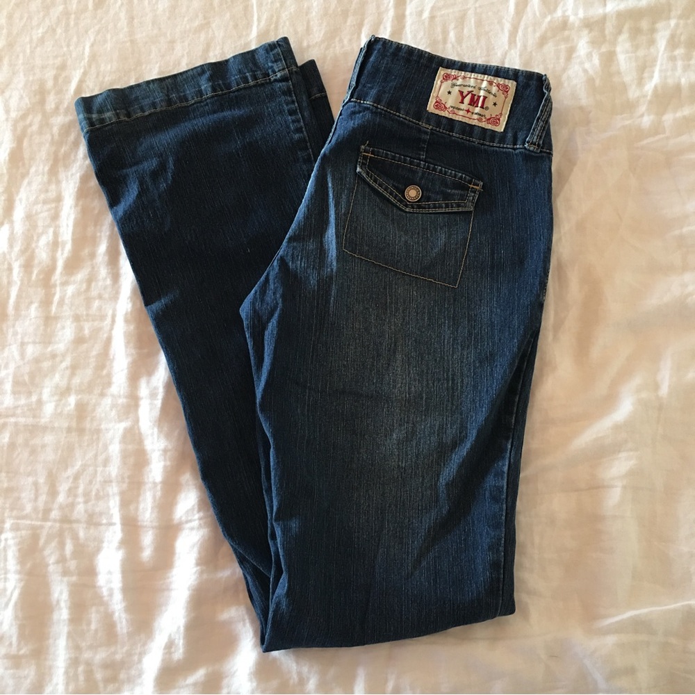 YMI Women’s Low Rise Boot Cut Jeans Size 9